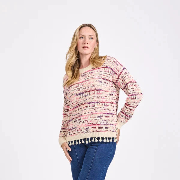 Mudflower Fancy Stitch Jumper