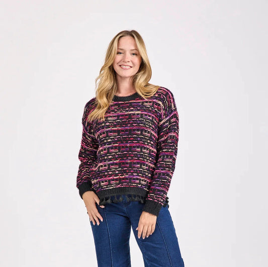 Mudflower Fancy Stitch Jumper