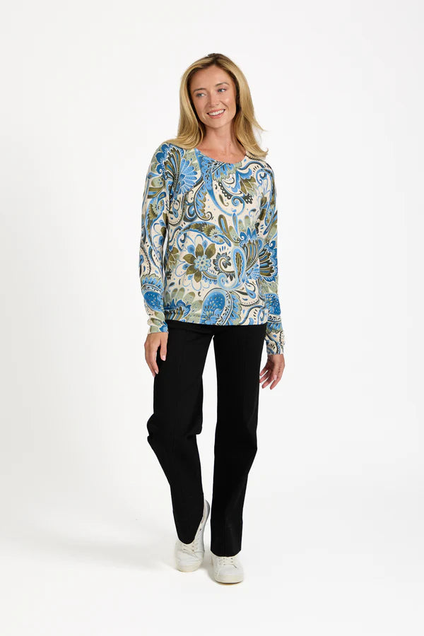 Mudflower 702 Paisley Jumper