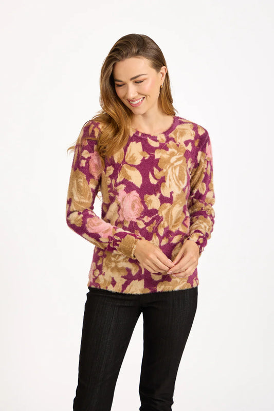 Mudflower 722 Floral Jumper