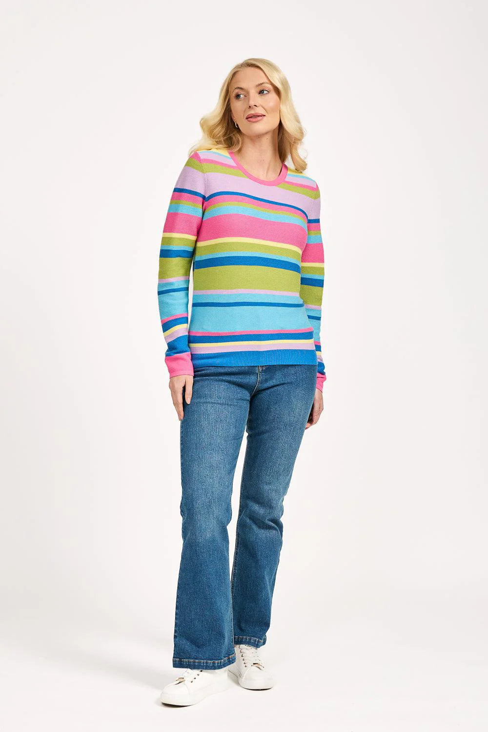 Mudflower Striped Jumper