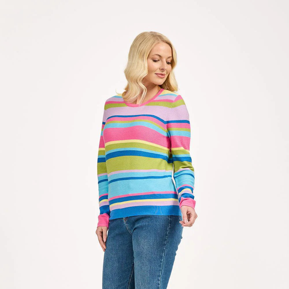 Mudflower Striped Jumper