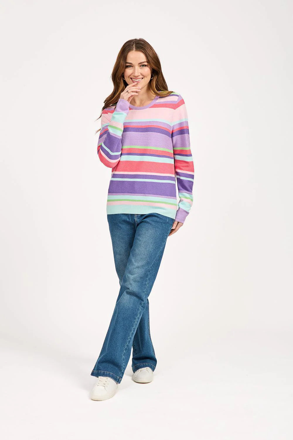 Mudflower Striped Jumper