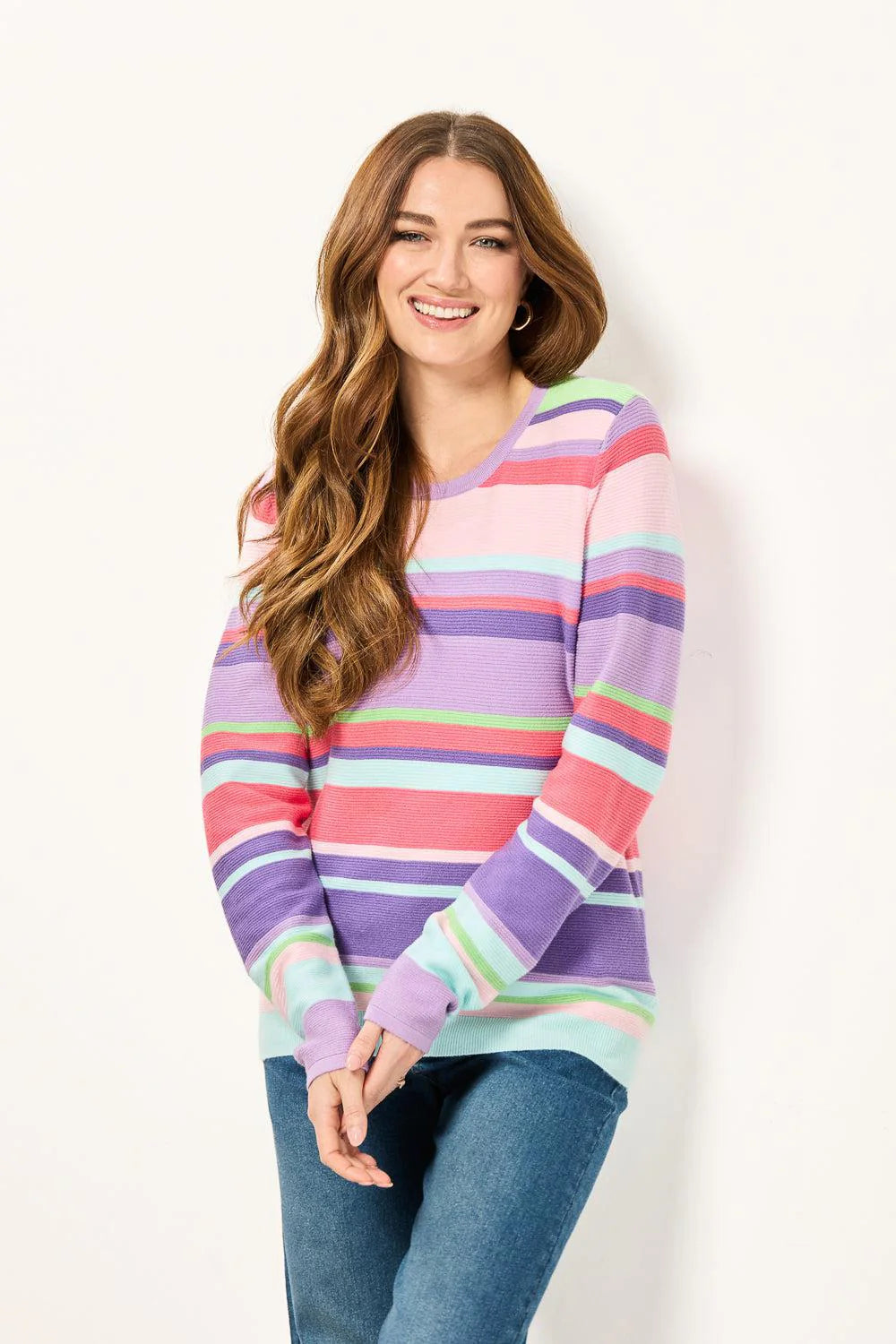 Mudflower Striped Jumper