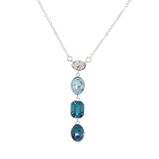 Park Lane N2028 Aqua Drop Necklace