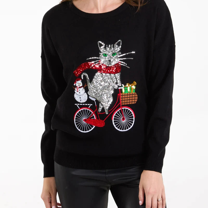 Cat Christmas Jumper