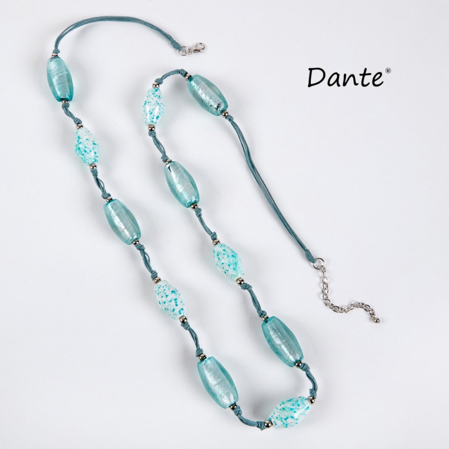Dante Long Glass Beaded Necklace NL30745
