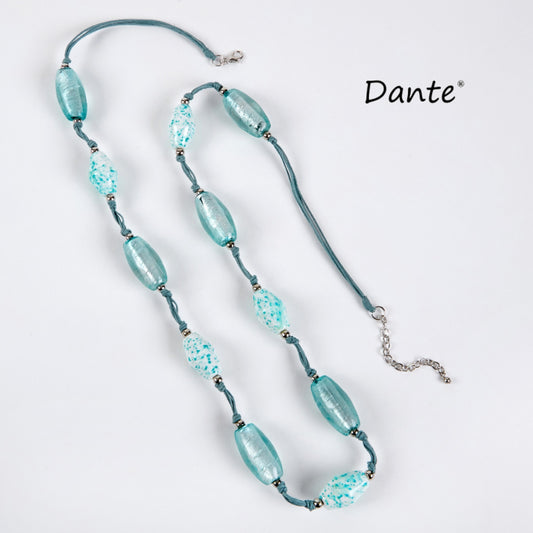 Dante Long Glass Beaded Necklace NL30745