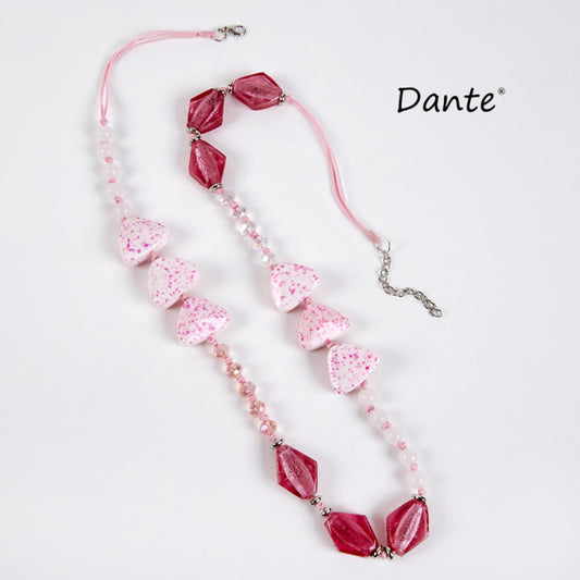 Dante NL30749 Pink Long Necklace