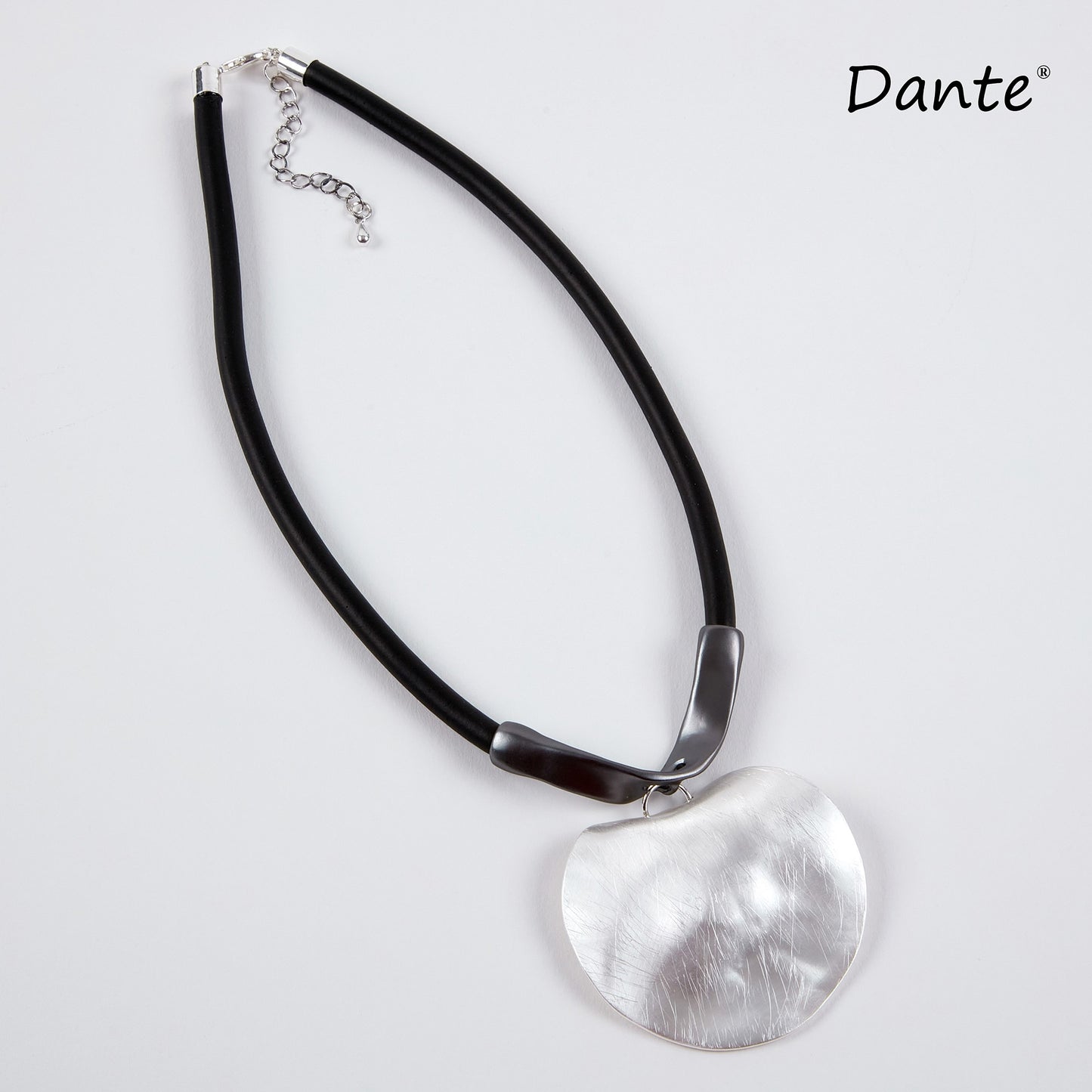 Dante Black and Silver Necklace NL48683