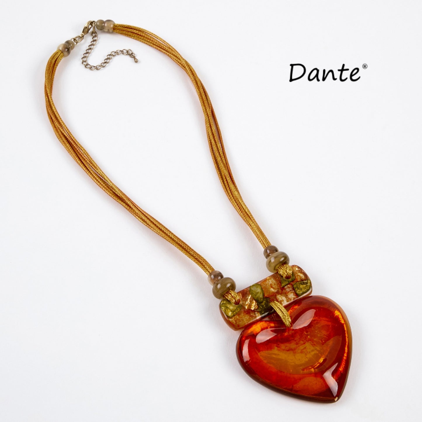 Dante NL5499 Heart Statement Necklace