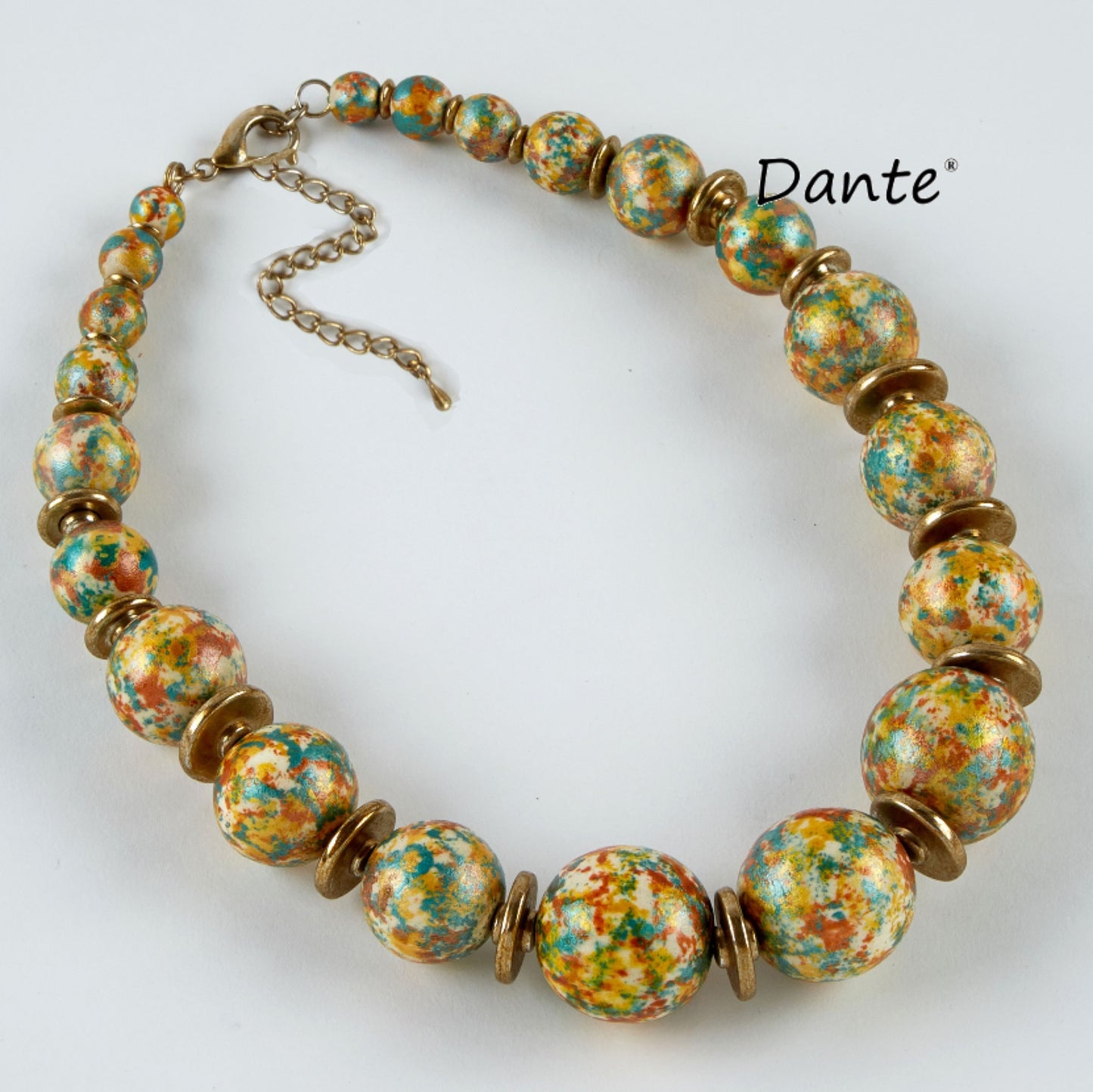 Dante Beaded Multi Coloured Necklace NL70575