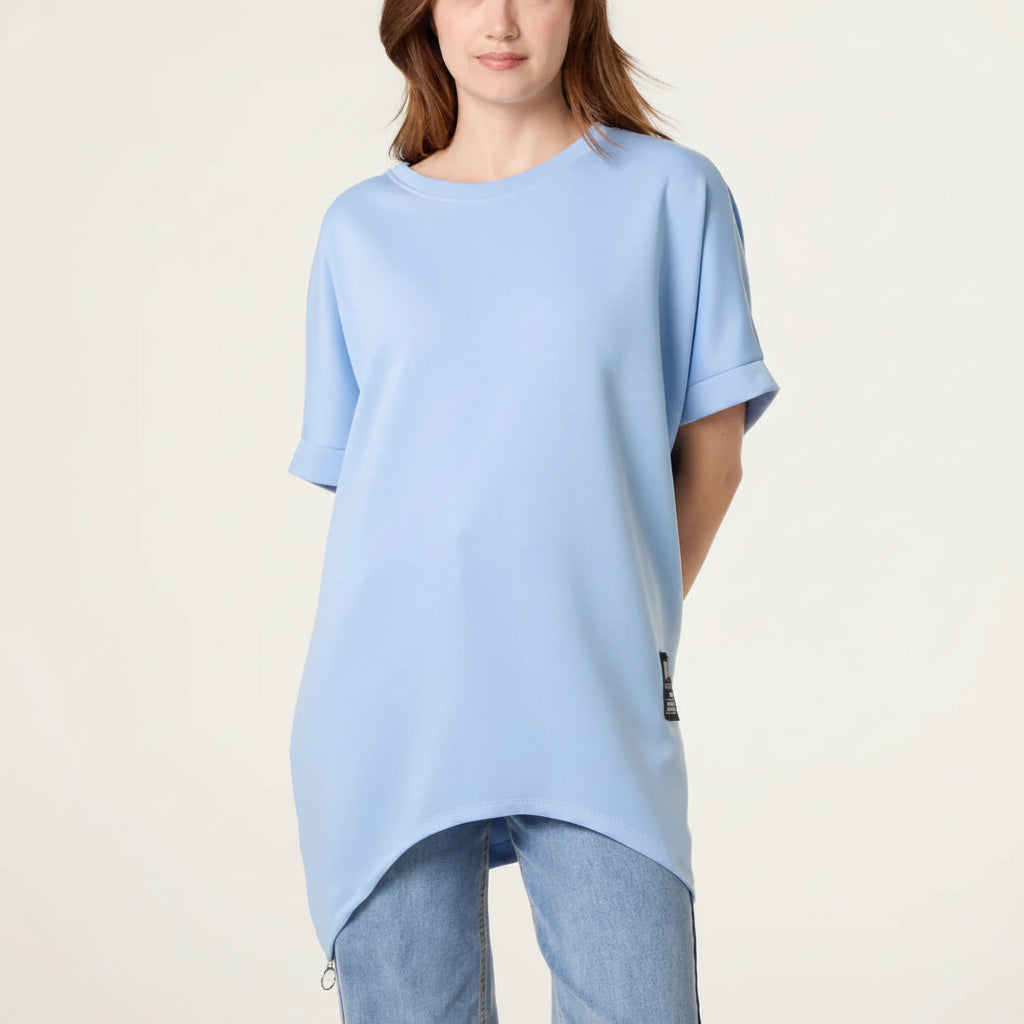 NOL NV6338IT Soft Touch Side Zip Sweat Top