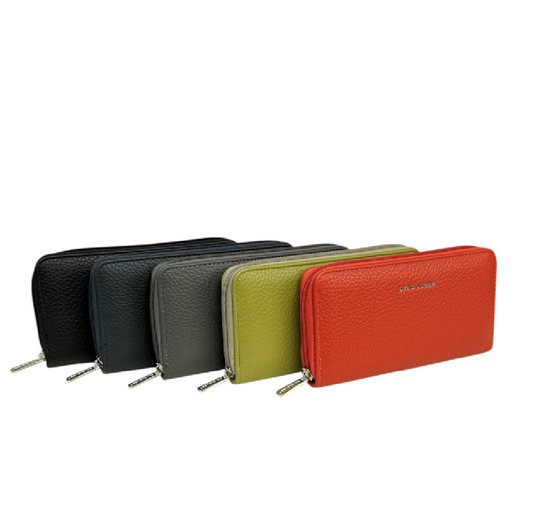 David Jones NVP076-510 Large Zip Around Purse