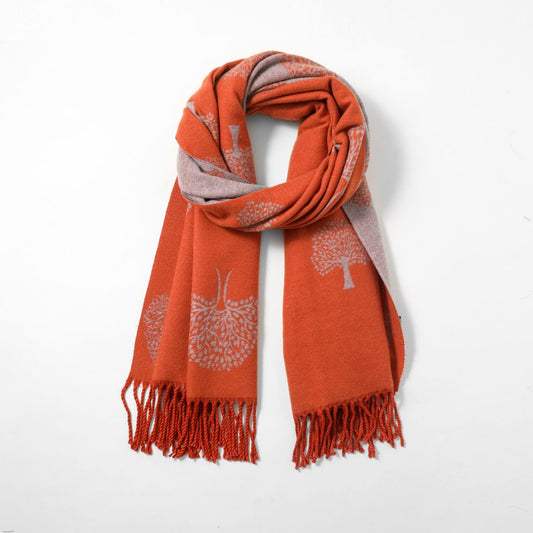 Butterfly Tree Of Life Scarf