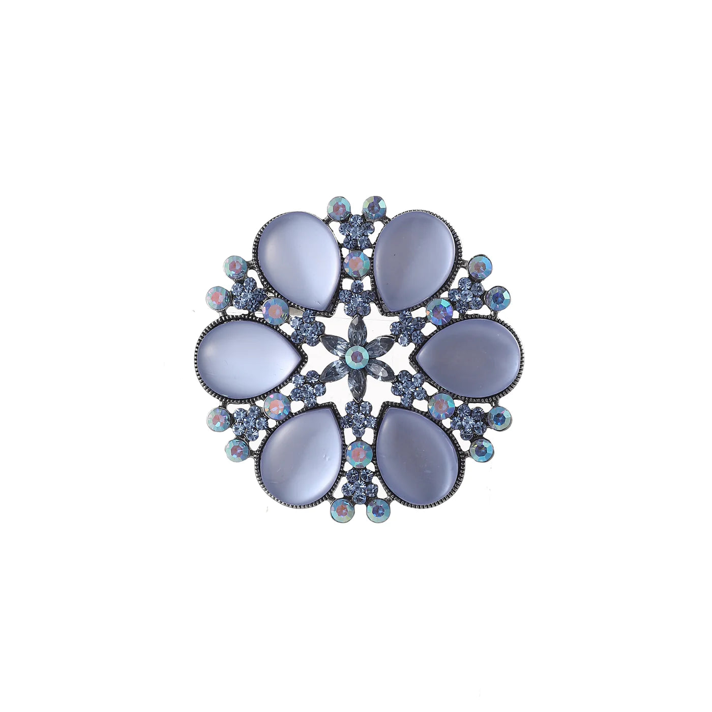 Park Lane Brooch 071 Flower Blue