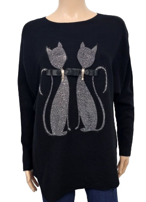 Paramour PK8045 Twin Cat Jumper