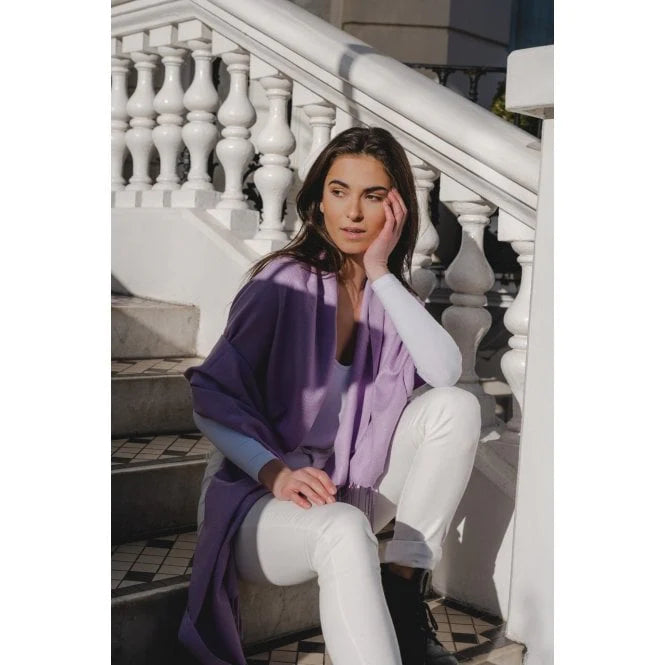 Park Lane PAS Celine Pashmina in Purple & Lilacs