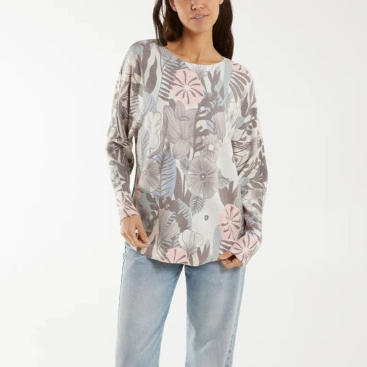 Paramour Muted tones floral jumper