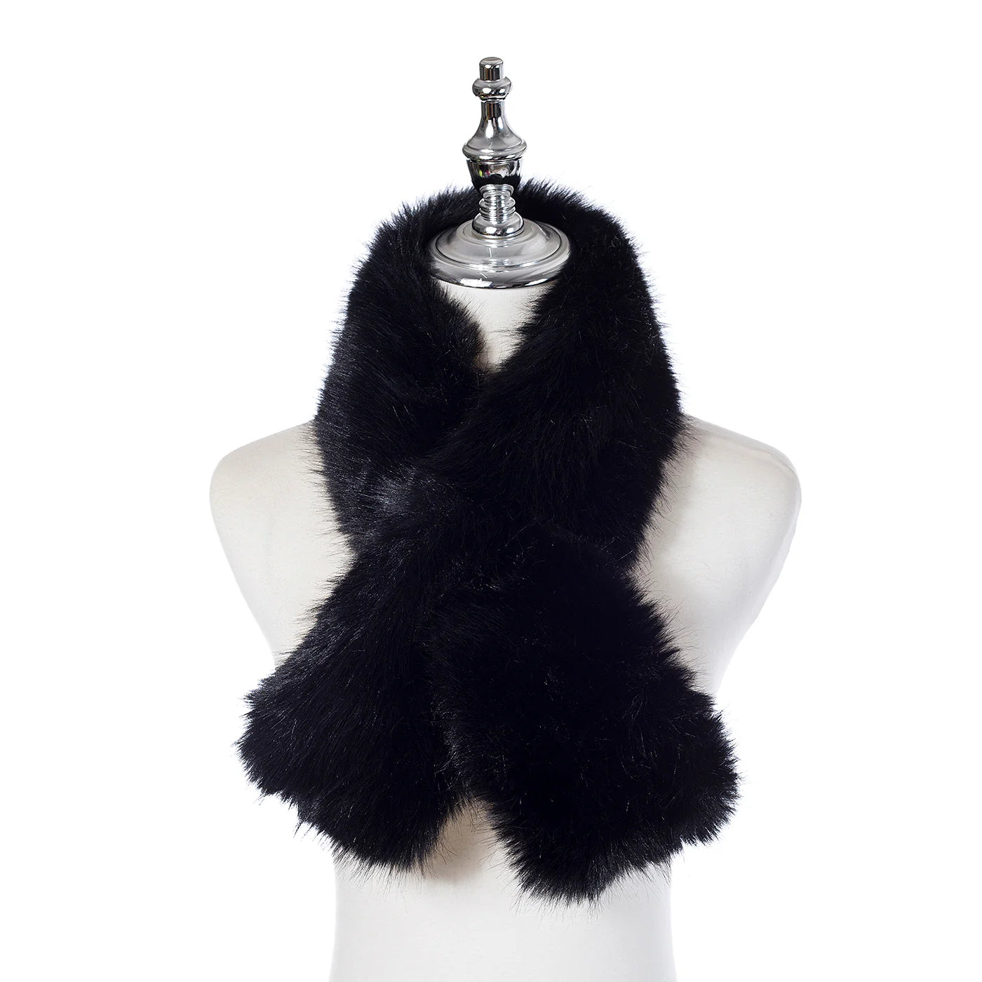 Park Lane Fur Collar Scarf