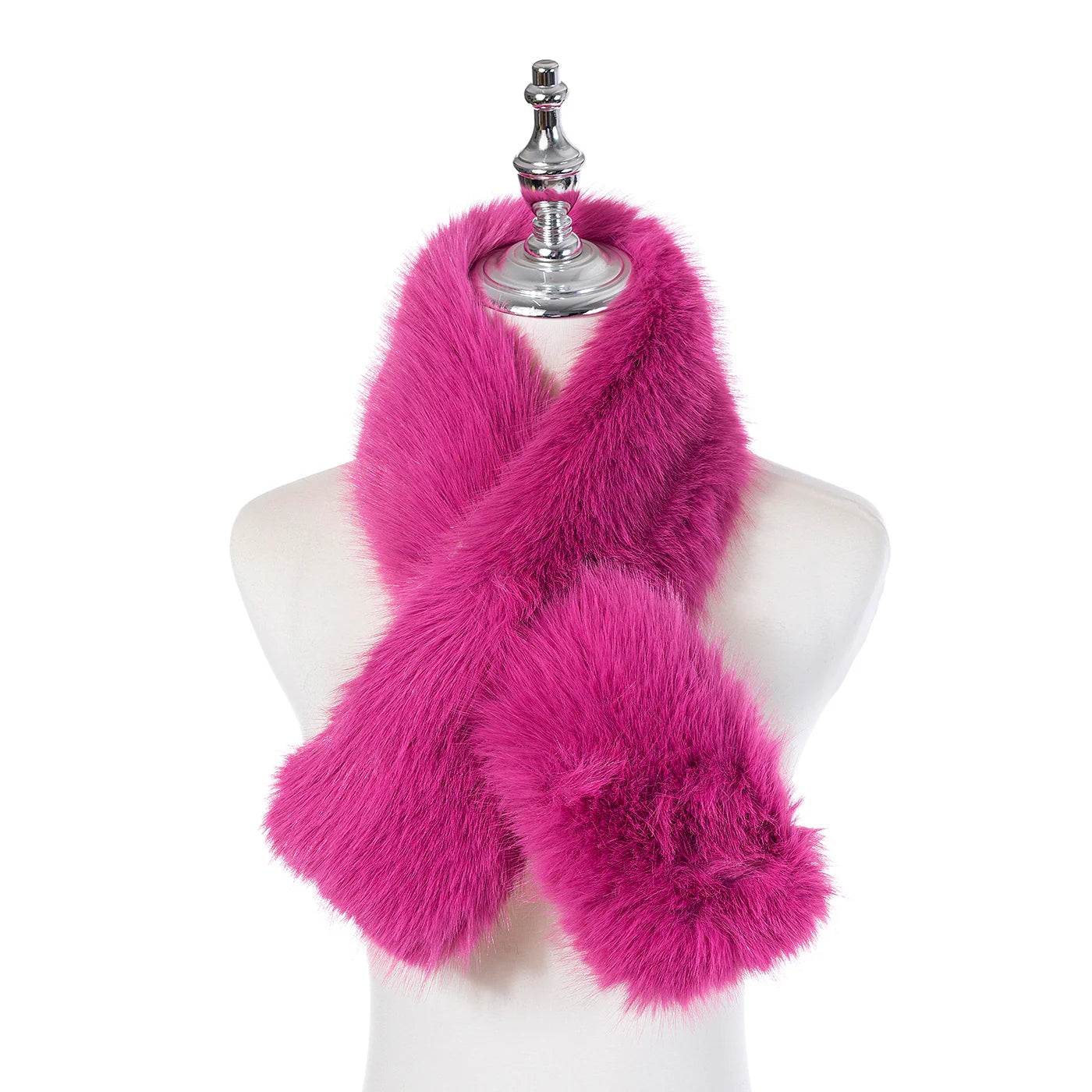 Park Lane Fur Collar Scarf