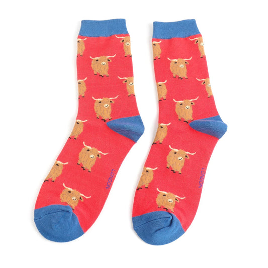 Miss Sparrow Highland Herd Socks