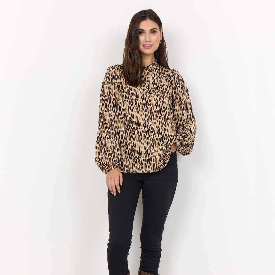 Soyaconcept Valencia Leopard Blouse