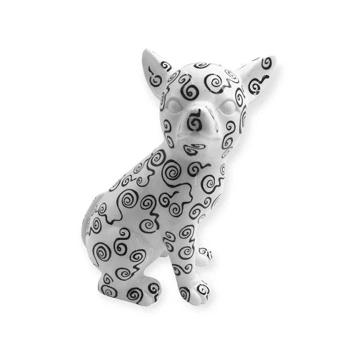 B/W Nanou the Chihuahua Money Box
