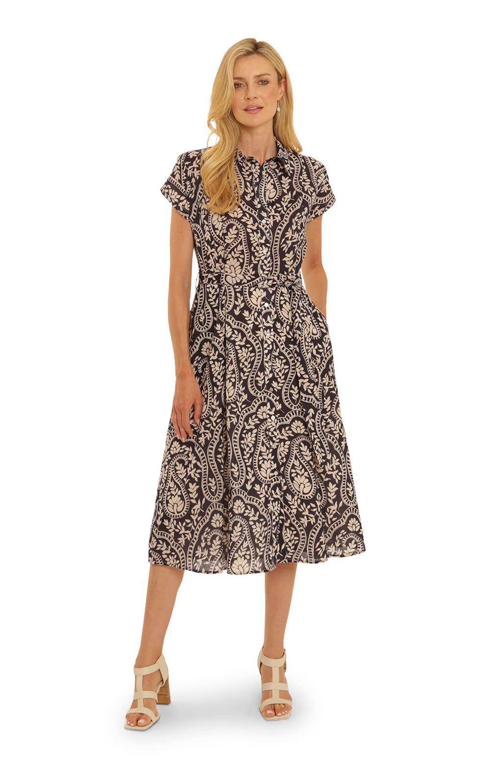 Pomodoro 52608 Paisley Dress