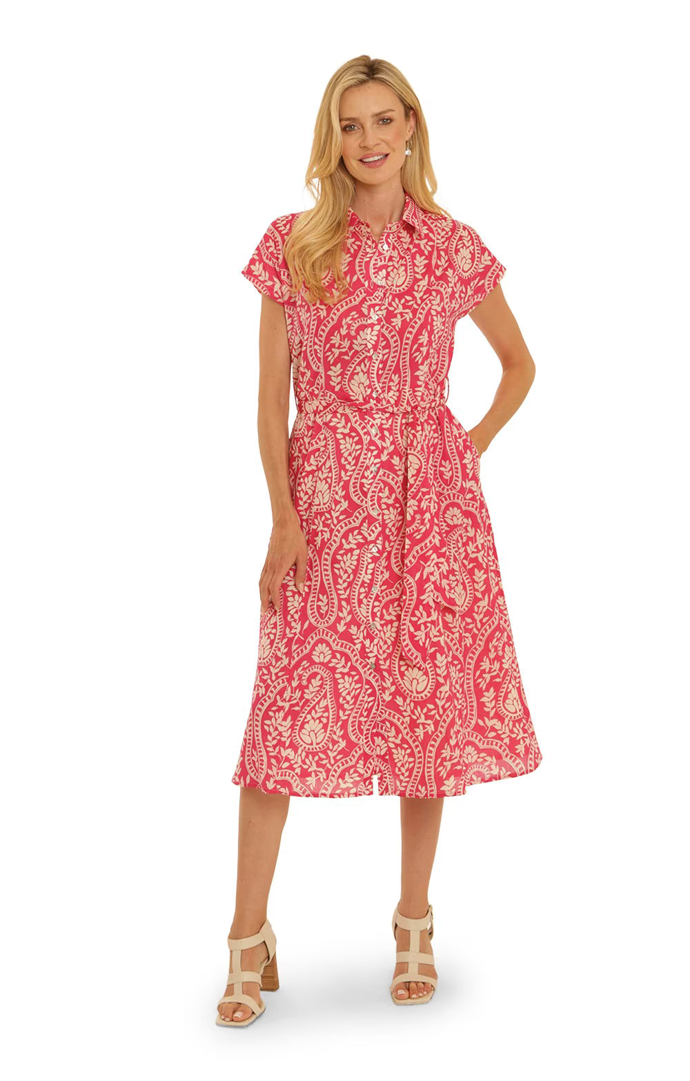 Pomodoro 52608 Paisley Dress