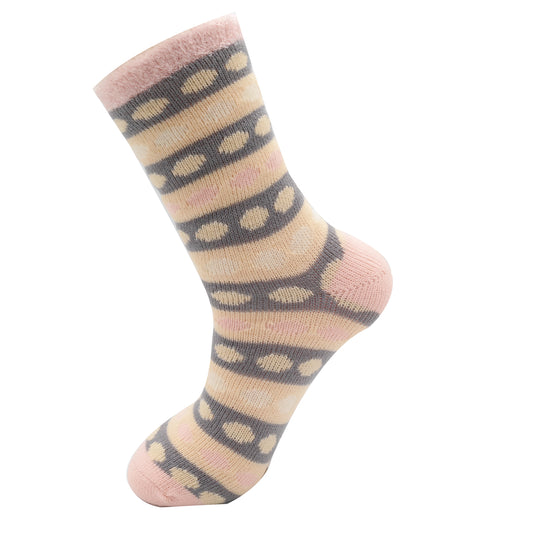 Miss Sparrow Fluffy circles socks