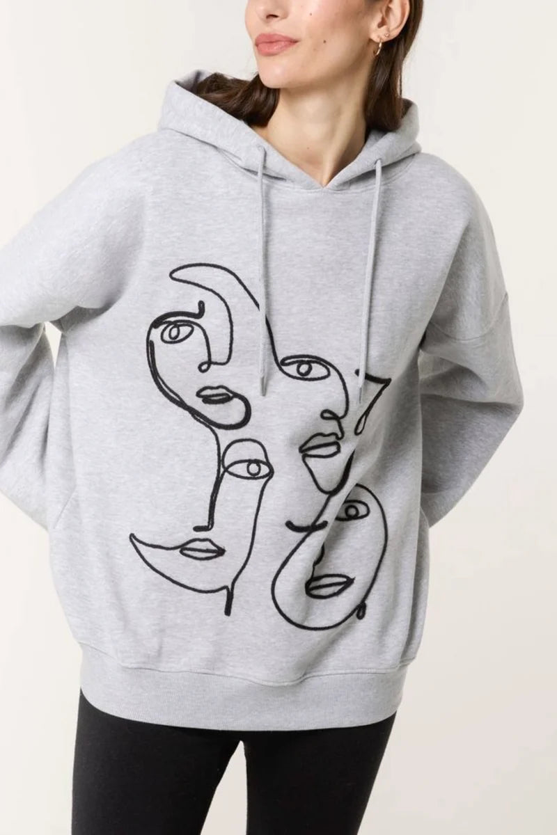 Face Art Hoody