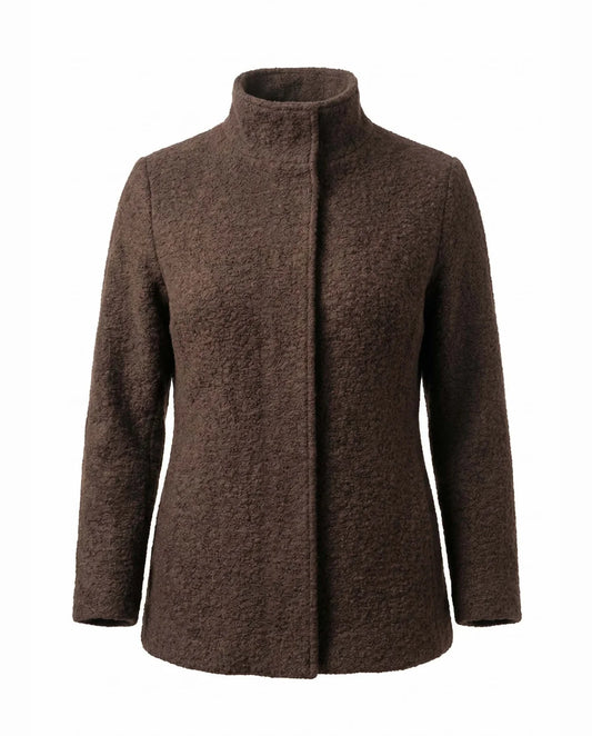 Alice Collins Gianna Wool Mix Wrapover Jacket