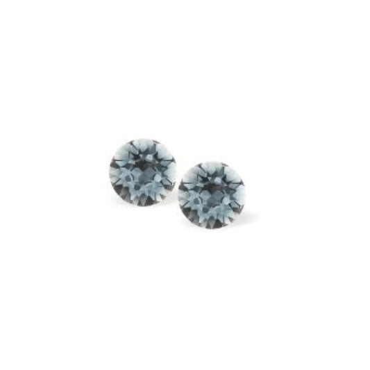 Byzantium 6mm Stud Earrings 6746 Indian Sapphire