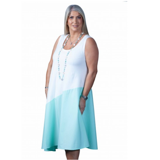 Malissa J Jersey woven dress WF890