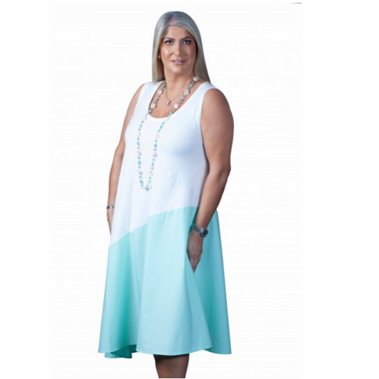 Malissa J Jersey woven dress WF890