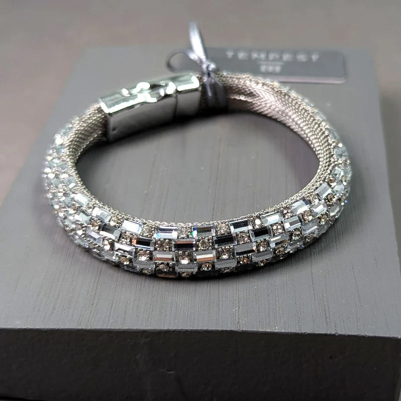 Tempest XG031H Crystal Bracelet with Magnetic Clasp