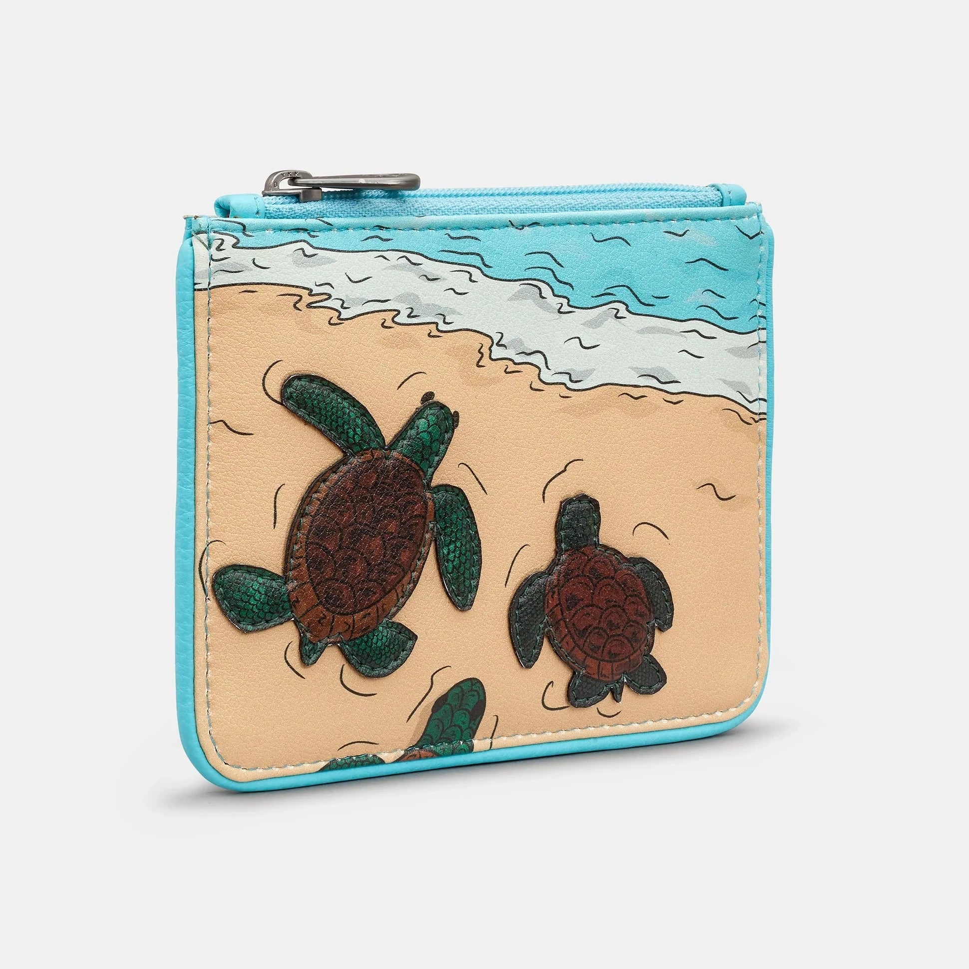 Women Bag Vintage Casual Tote Top-Handle Blue Hawaiian Sea Turtle Messenger  Bags Shoulder Handbag Purse Wallet Leather 2021 New