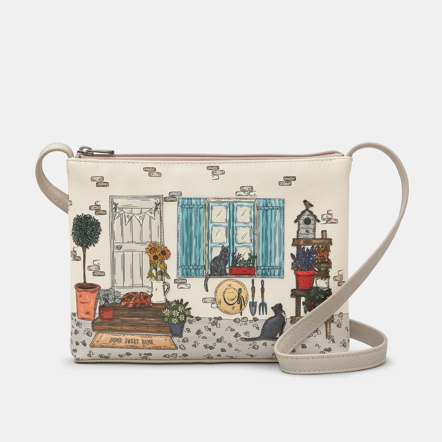 Yoshi YB214 Cats 46 Country Cottage Cross Body Bag