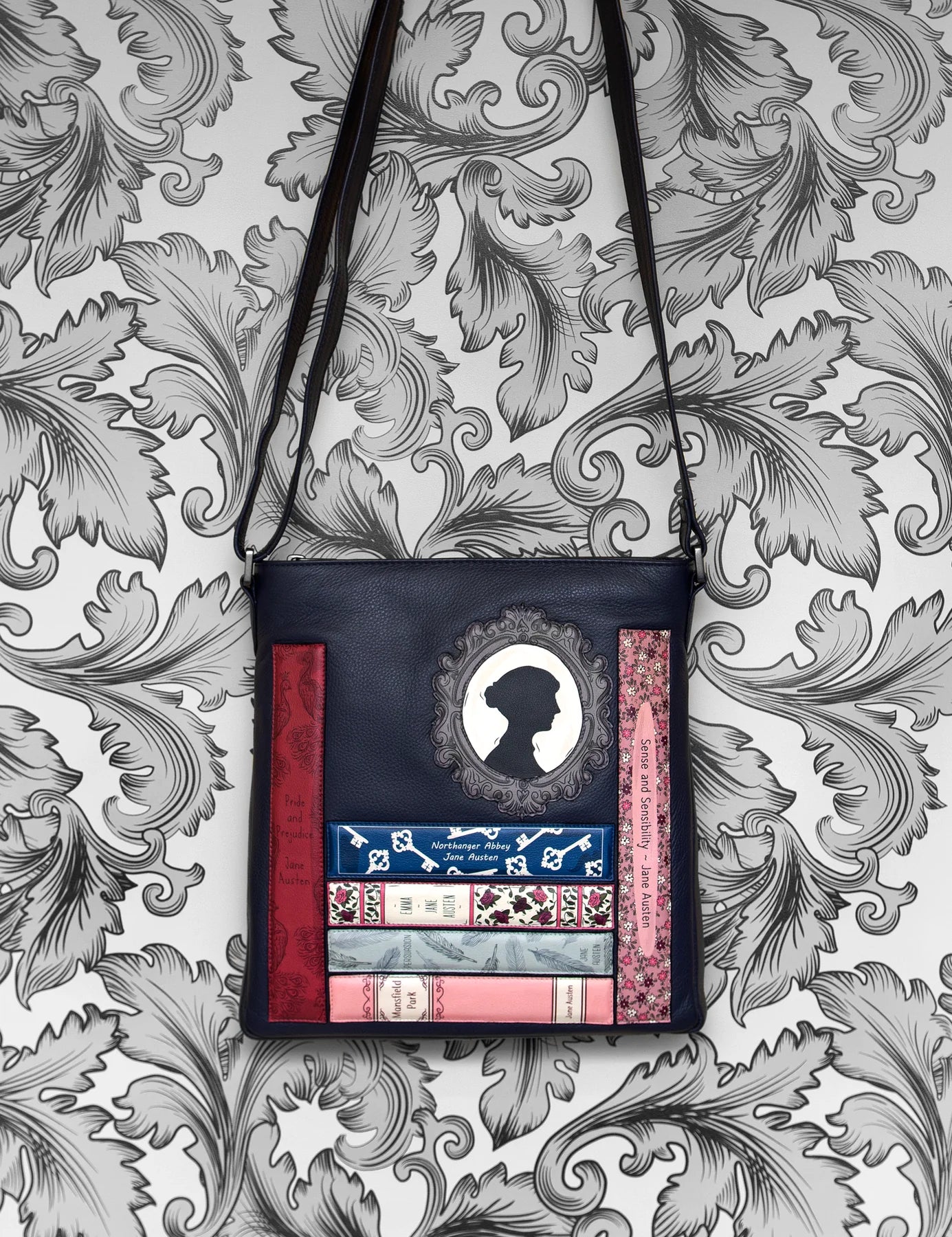 Yoshi YB219 Jane Austen Bookworm Cross Body Handbag