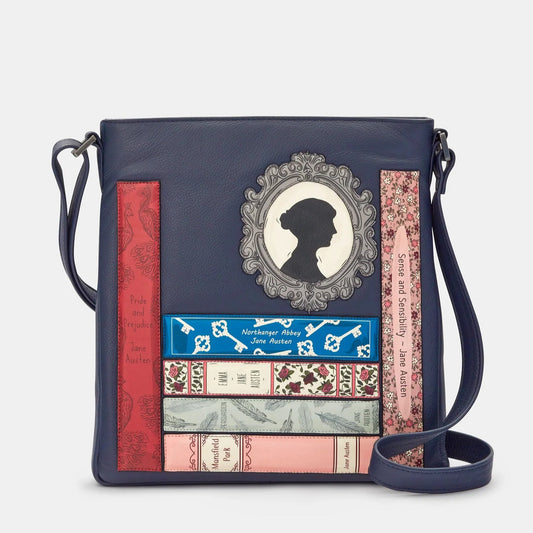 Yoshi YB219 Jane Austen Bookworm Cross Body Handbag