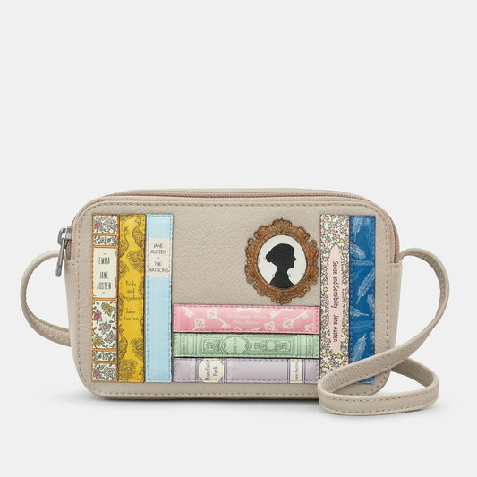 Yoshi Jane Austen Bookworm Cross Body Bag