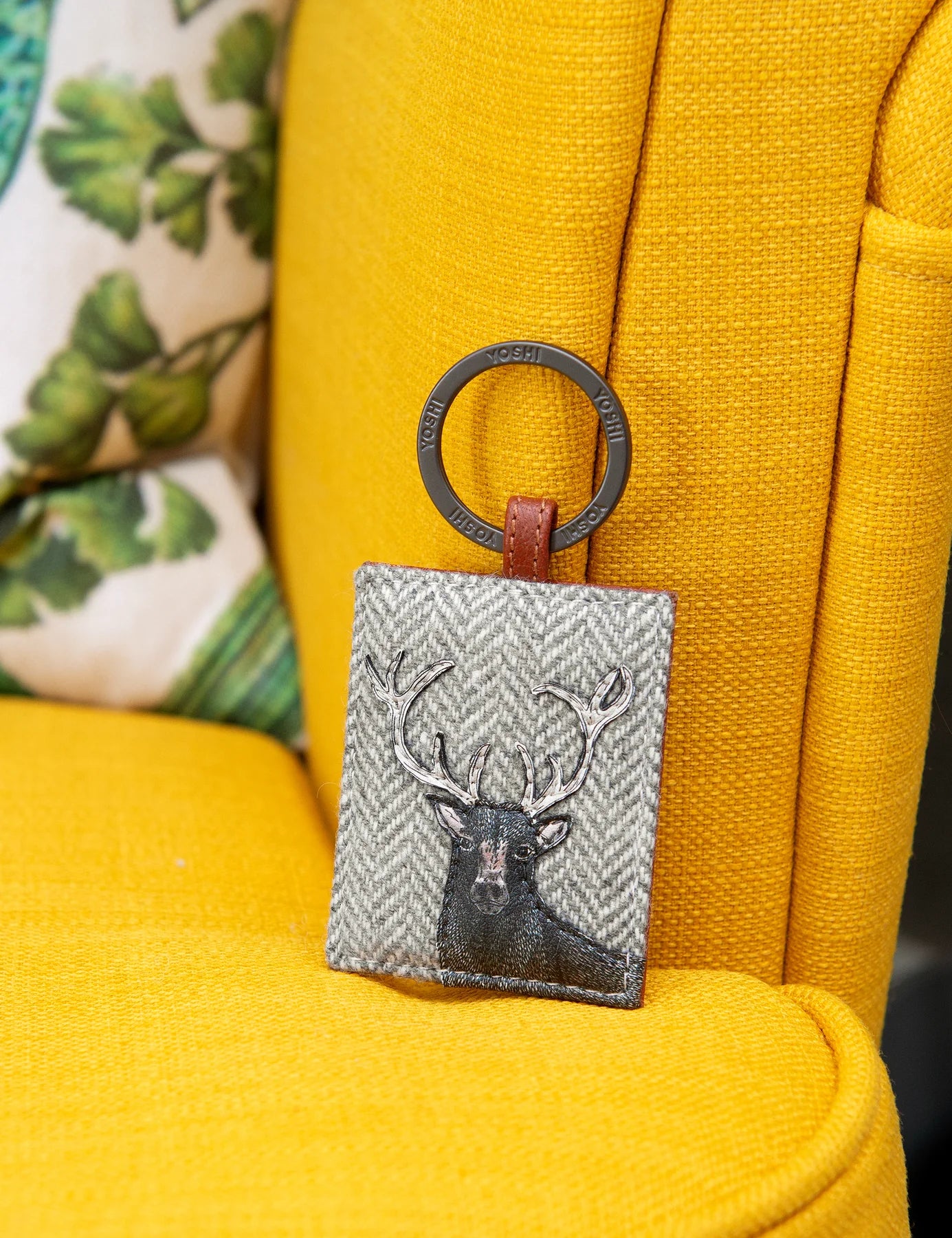 Yoshi Highland Stag keyring
