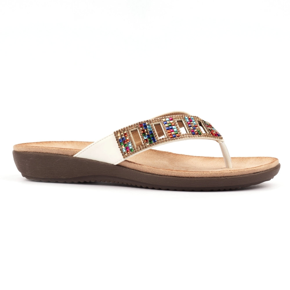 Lunar Abigail Slip on Sandal