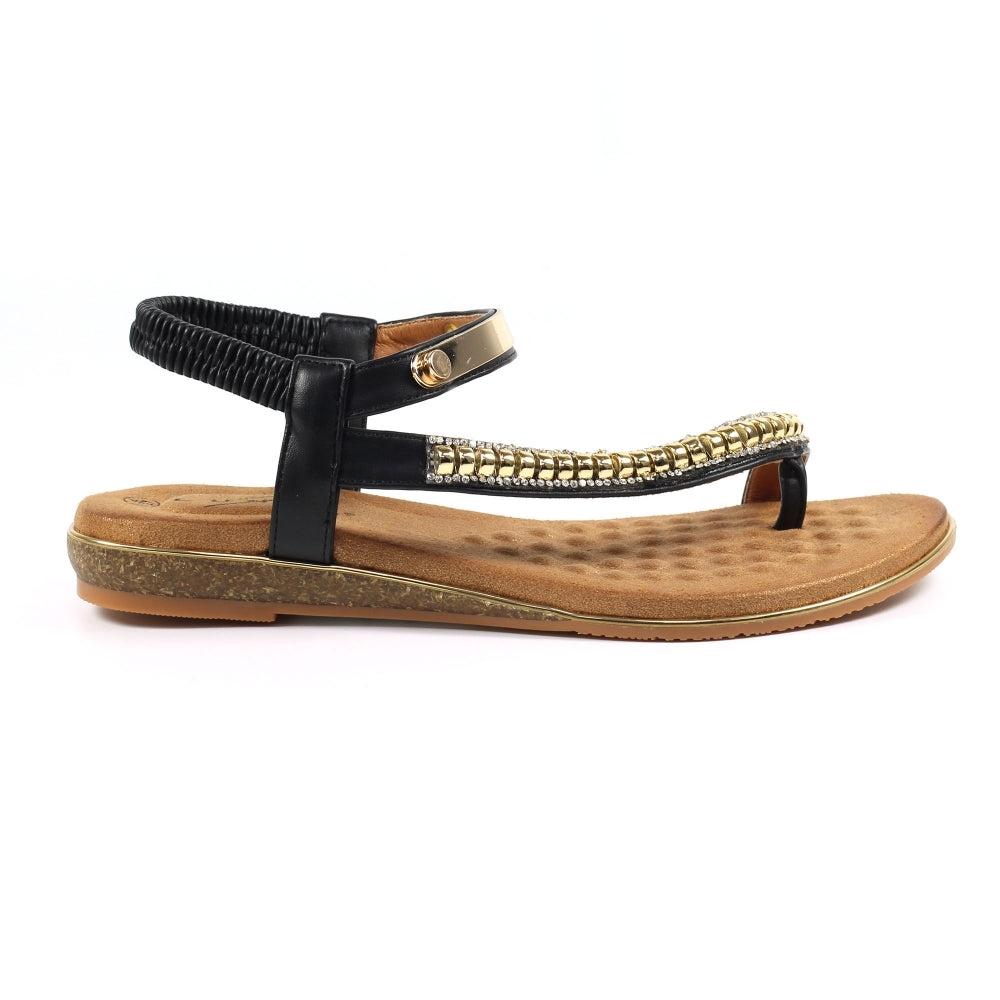 Lunar Asia Black Sandal