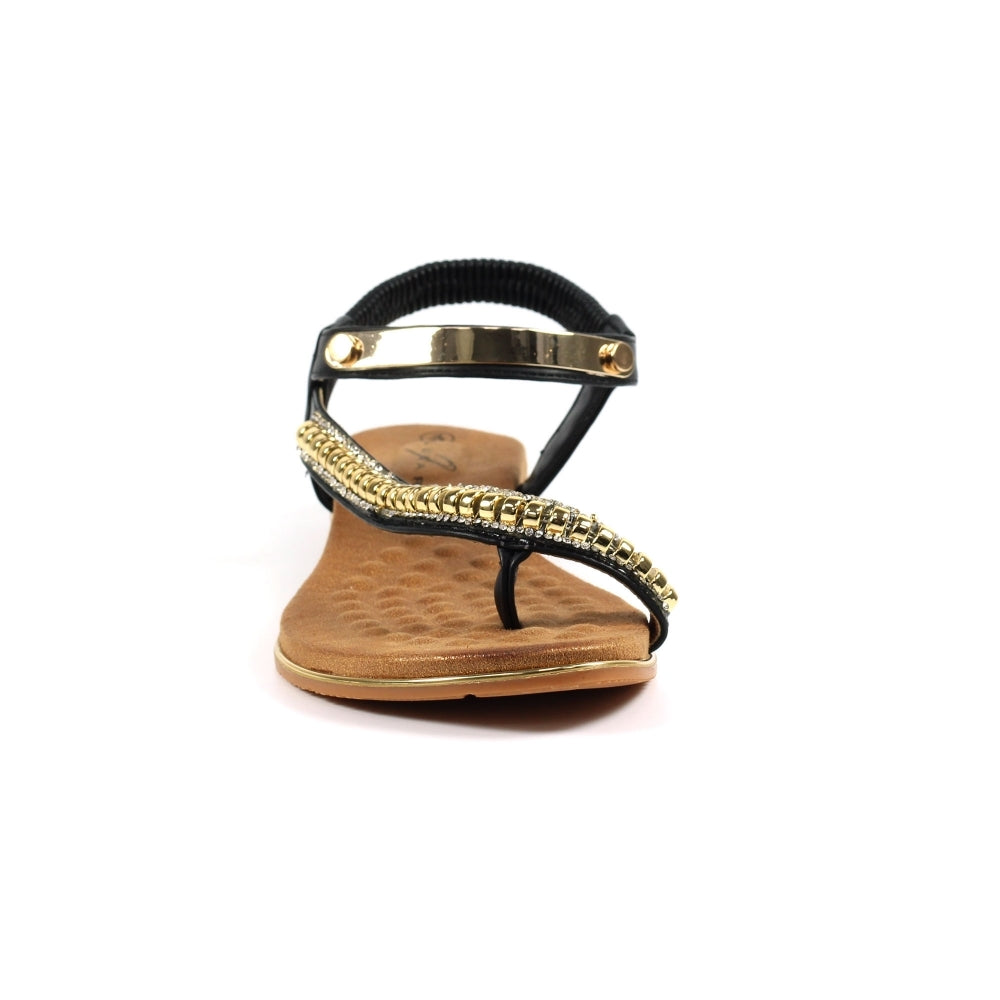 Lunar Asia Black Sandal