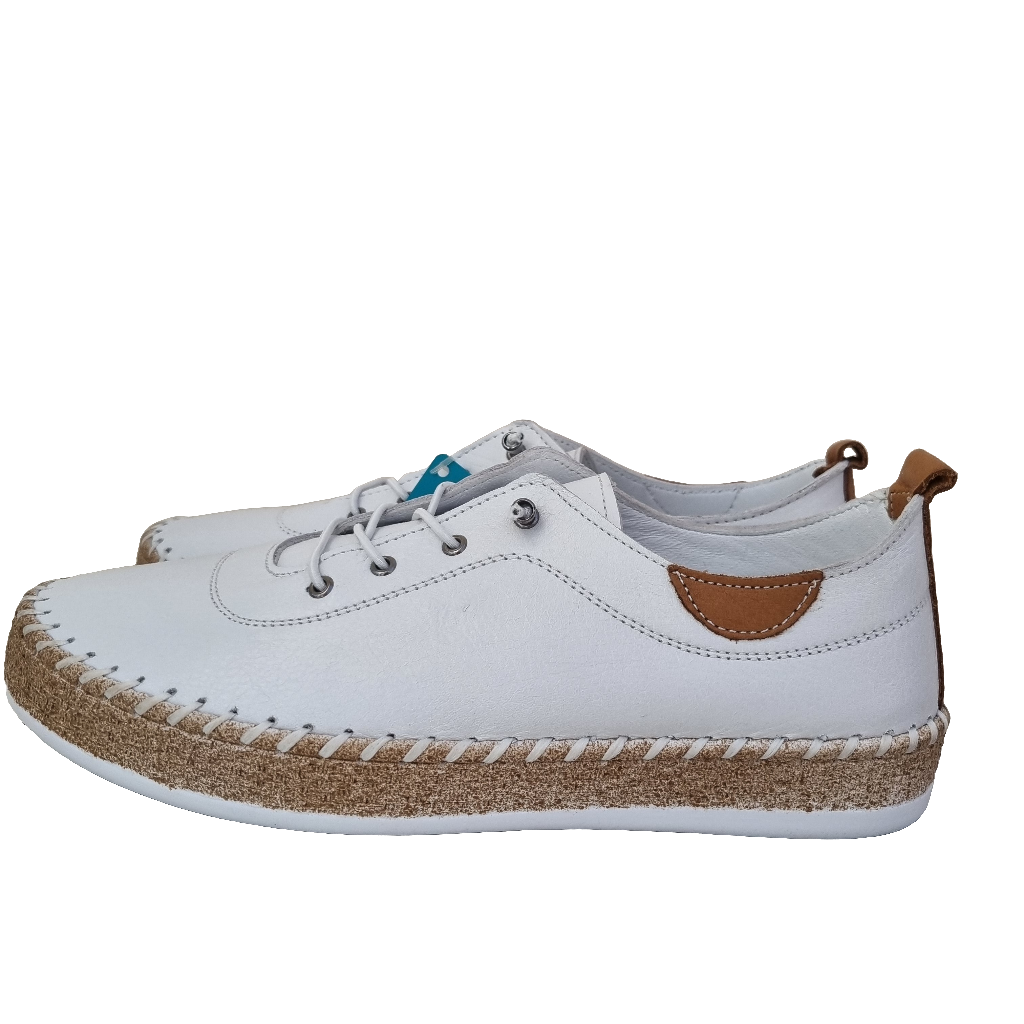 Shoozy Ivy Leather Platform Plimsole