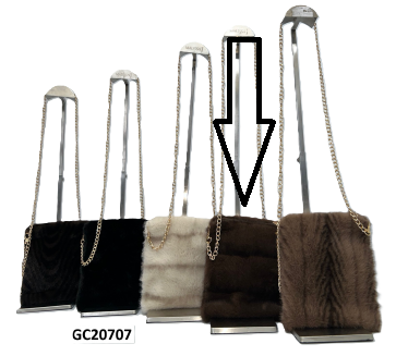 Malissa J Faux Fur Cross Body