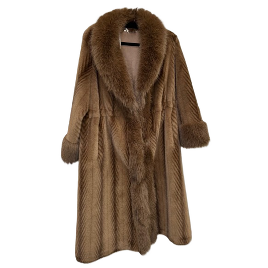 Malissa J GC20570 Faux Fur Coat