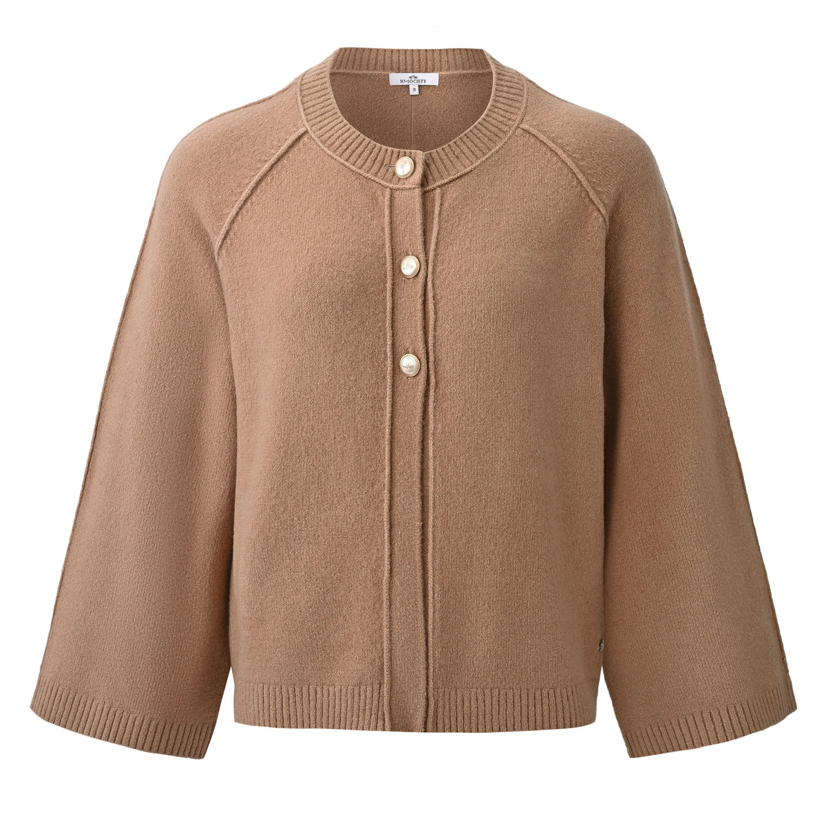HV. Society Noor Camel Cardigan 0409103860